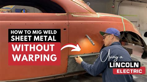 can you tig weld sheet metal|welding sheet metal without warping.